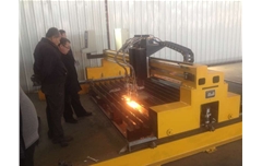 數(shù)控火焰切割機現(xiàn)場